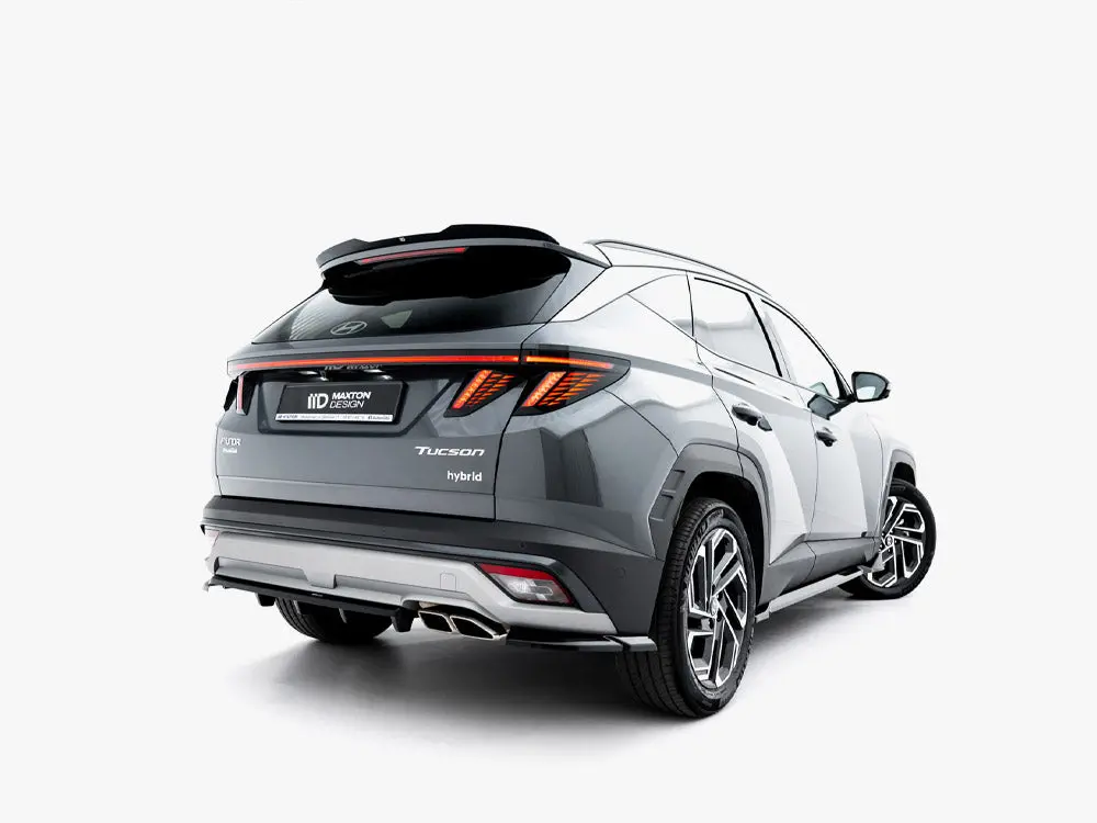 Maxton Design Rear Splitter (Vertical Bars) Hyundai Tucson Mk4 Facelift 2
