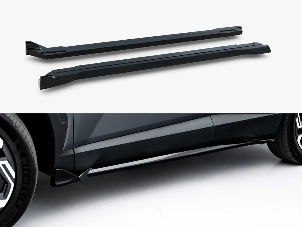 Maxton Design Side Skirt Diffusers Hyundai Tucson Mk4 Facelift 1
