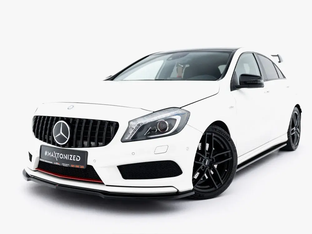 Maxton Design Front Splitter Mercedes W176 Amg-Line Pre-Facelift 2