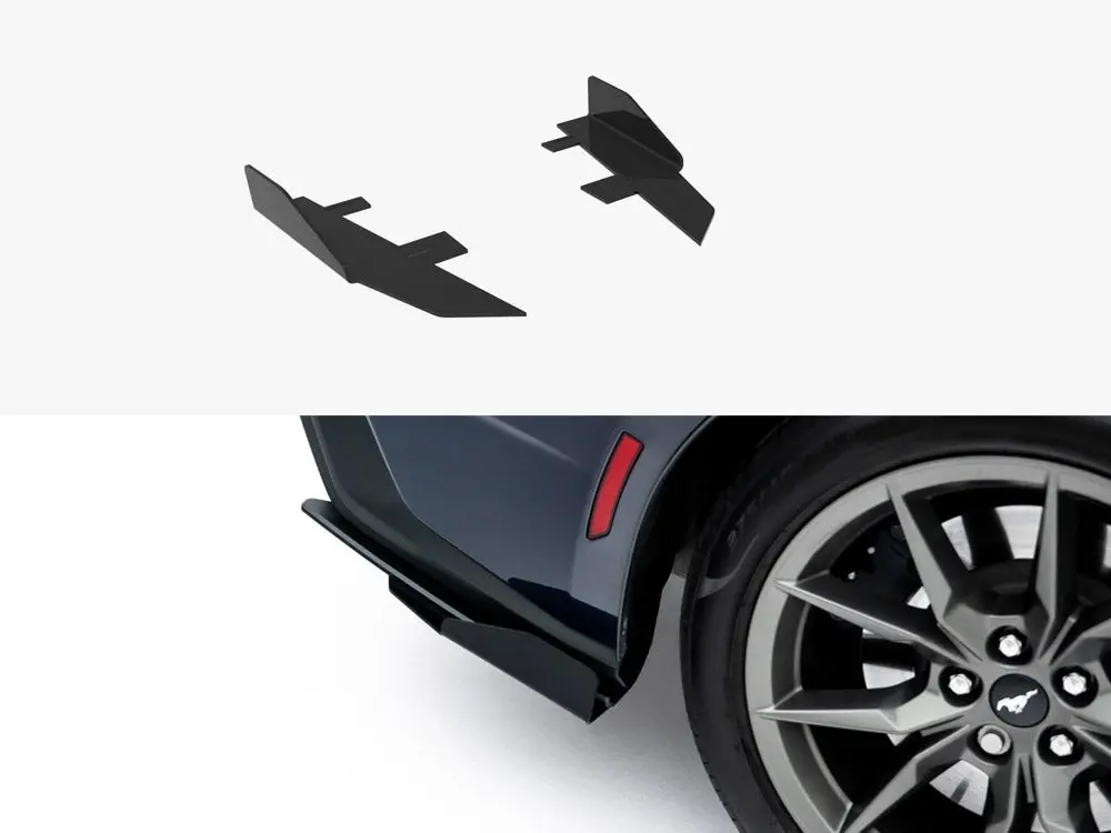 Maxton Design Rear Side Flaps Ford Mustang Dark Horse Mk7 1