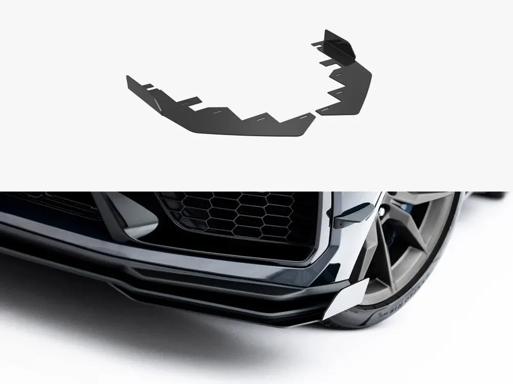 Maxton Design Front Flaps Ford Mustang Dark Horse Mk7 1