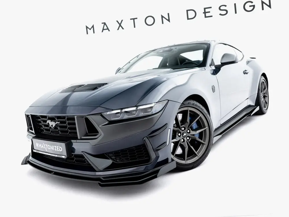 Maxton Design Front Flaps Ford Mustang Dark Horse Mk7 2