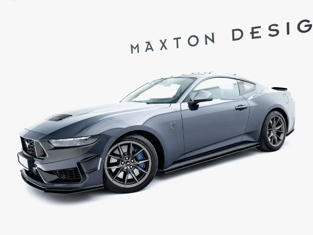 Maxton Design Street Pro Side Skirts Diffusers Ford Mustang Dark Horse Mk7 2