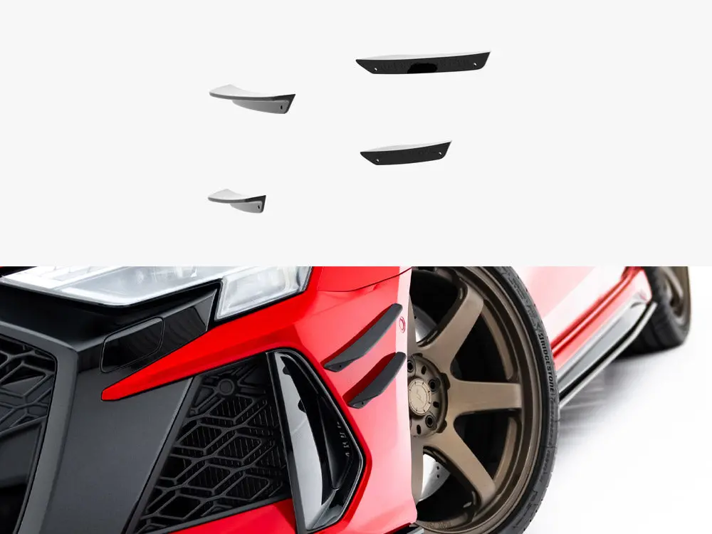 Maxton Design Front Bumper Wings (Canards) Audi Rs3 Sedan 8Y Facelift 1