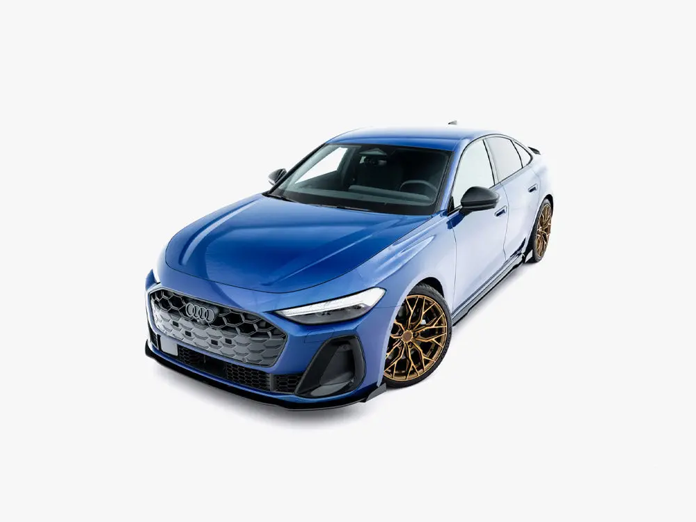 Maxton Design Street Pro Front Splitter + Flaps Audi A5 S-Line / S5 Sedan / Avant B10 2