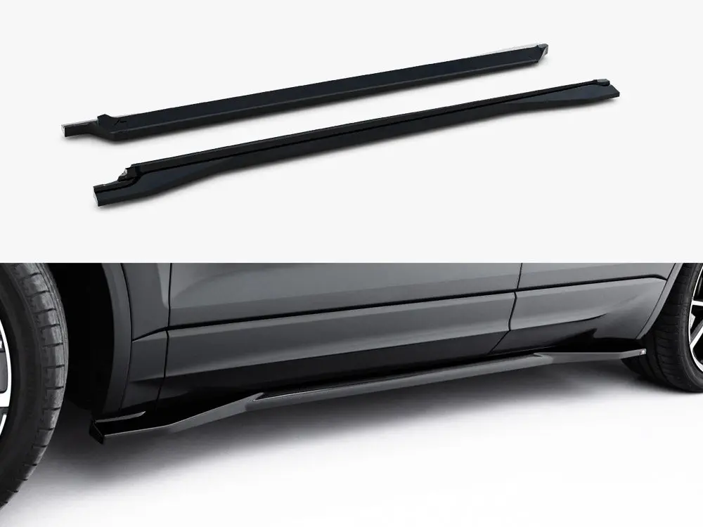 Maxton Design Side Skirt Diffusers Volkswagen Touareg R-Line Mk3 Facelift 1