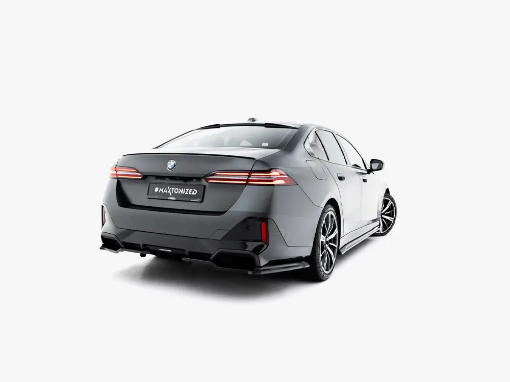 Maxton Design Rear Splitter (Vertical Bars) V.1 Bmw 5 / I5 M-Pack Sedan / Touring G60 / G61 2