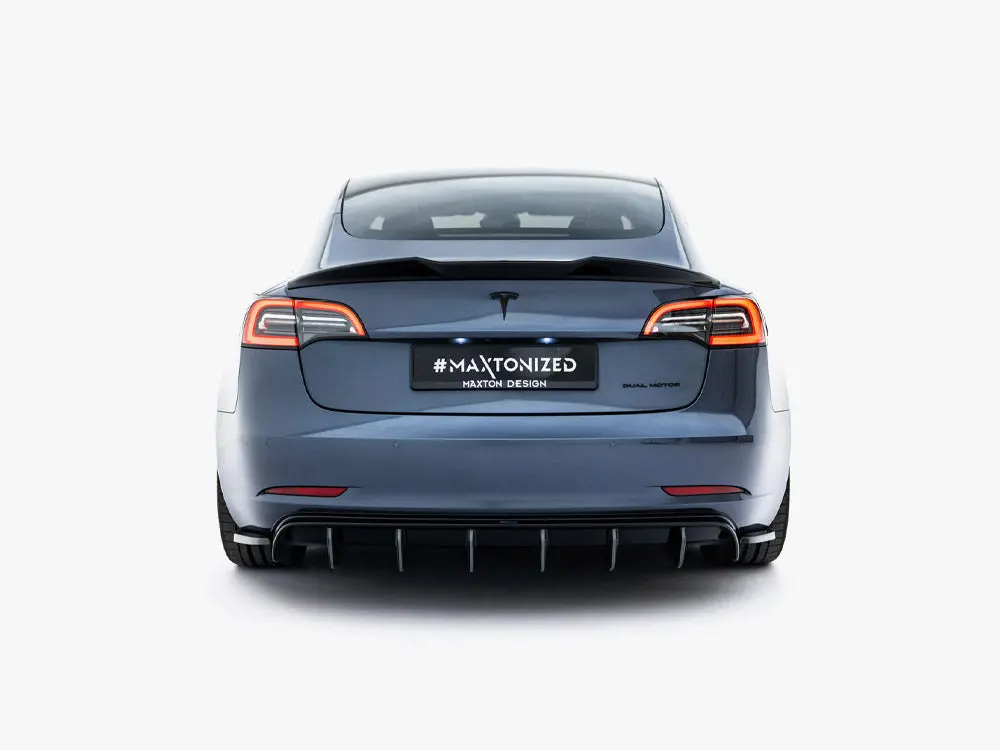 Rear Valance V.2 Tesla Model 3 1