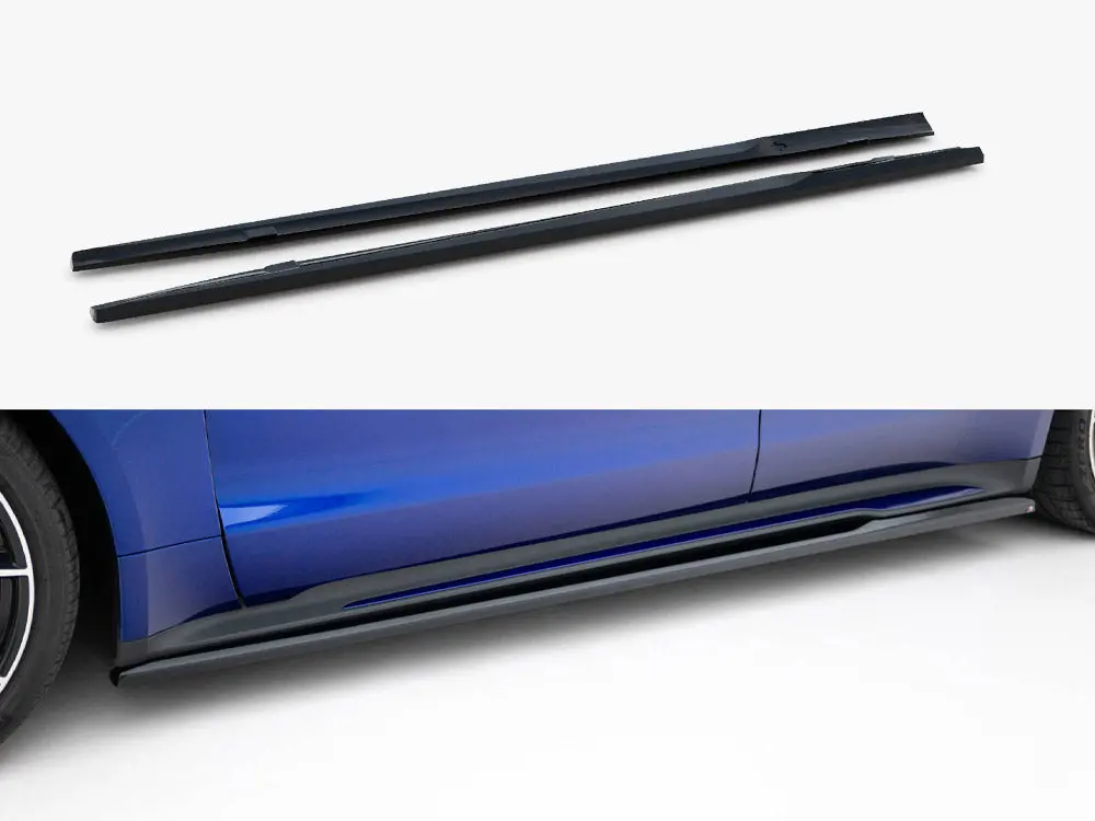 Maxton Design Side Skirts Diffusers Porsche Taycan Mk1 1