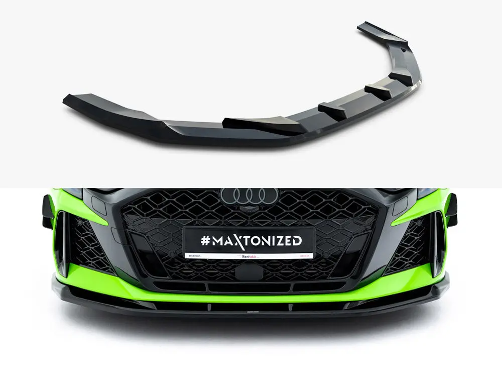 Maxton Design Front Splitter V.1 Audi Rs3 Sportback 8Y Facelift 1