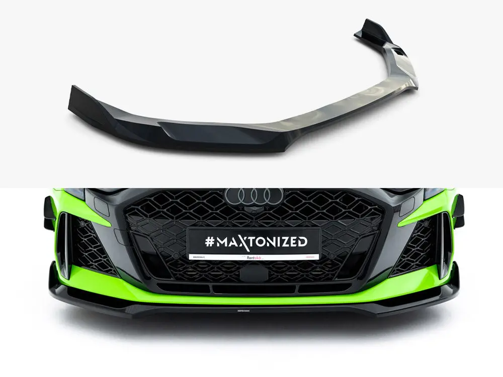 Maxton Design Front Splitter V.2 Audi Rs3 Sportback 8Y Facelift 1