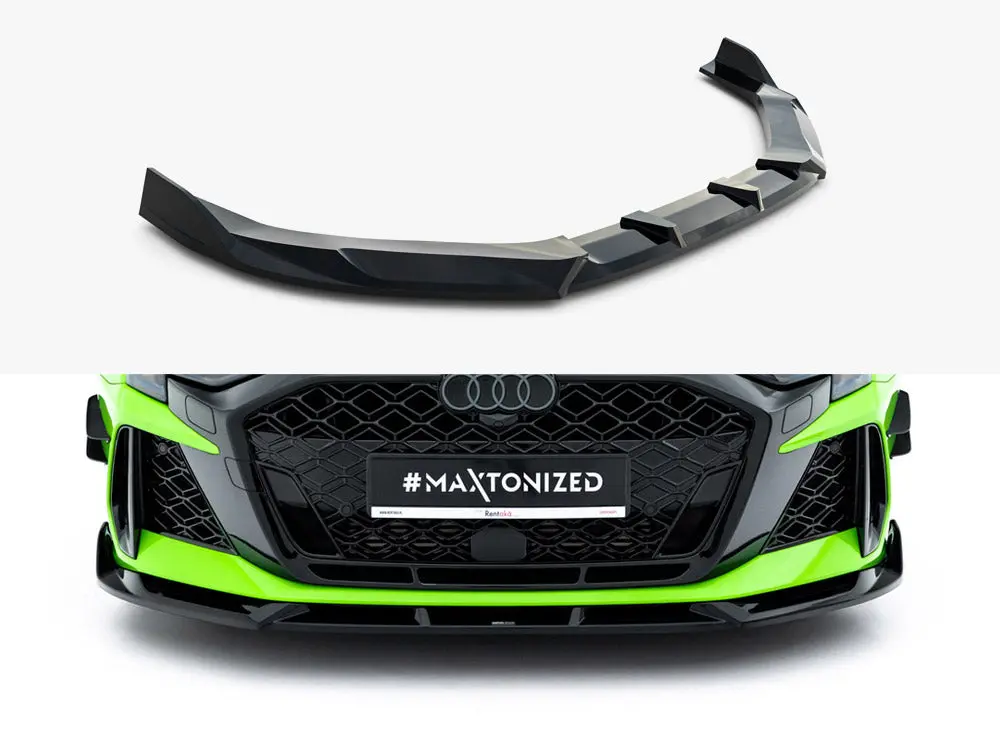 Maxton Design Front Splitter V.3 Audi Rs3 Sportback 8Y Facelift 1