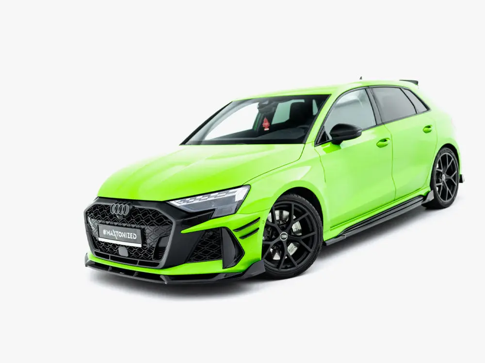Maxton Design Front Splitter V.3 Audi Rs3 Sportback 8Y Facelift 2