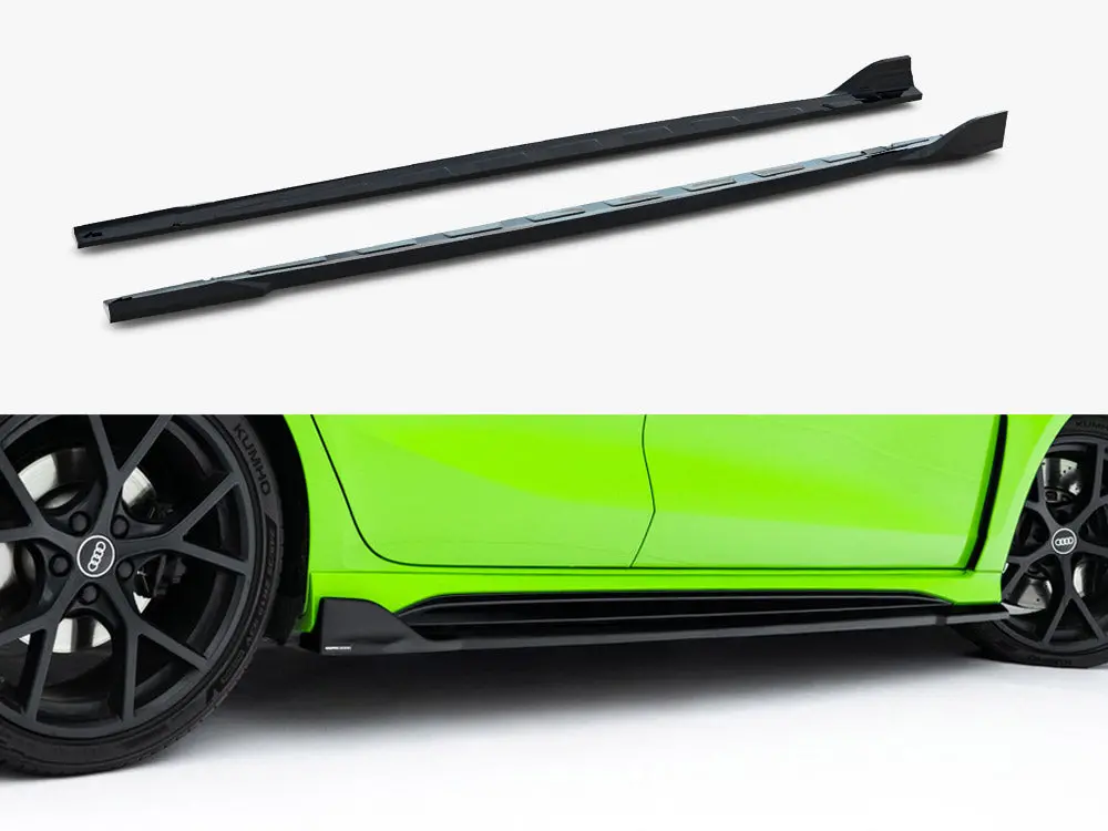 Maxton Design Side Skirt Diffusers V.2 Audi Rs3 Sportback 8Y / 8Y Facelift 1