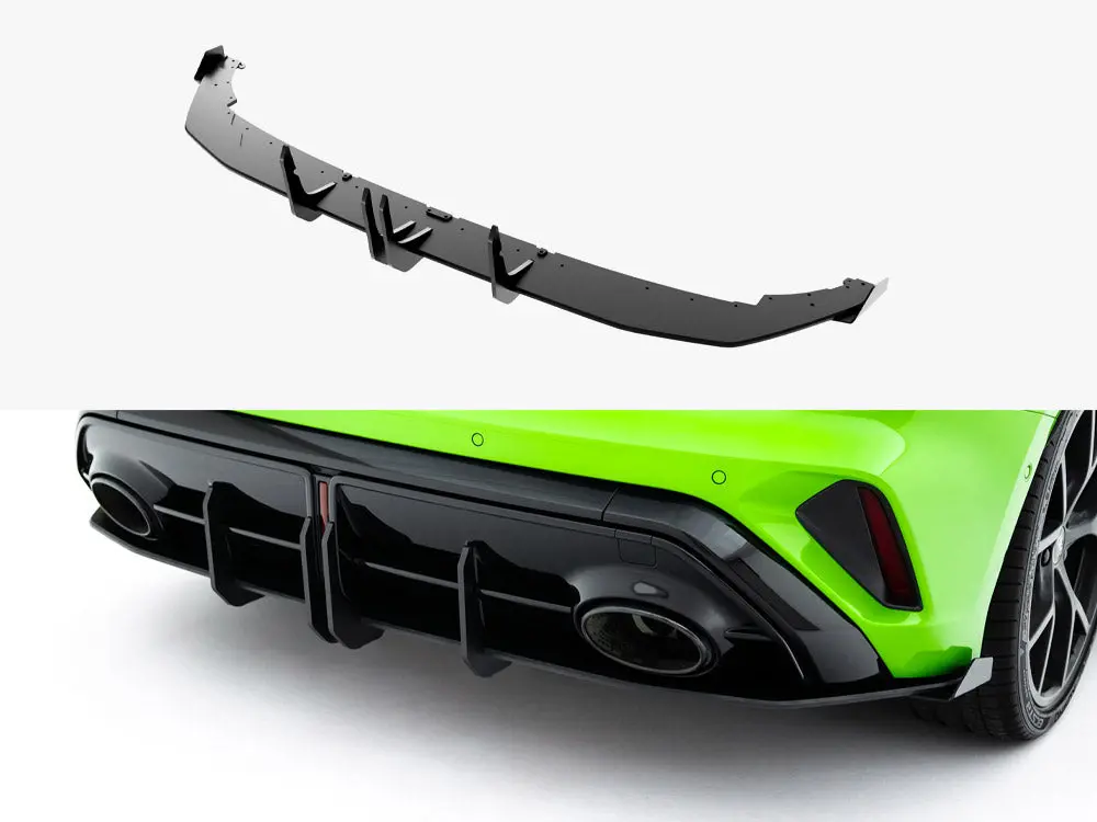 Maxton Design Street Pro Rear Diffuser + Flaps Audi Rs3 Sportback 8Y Facelift 1