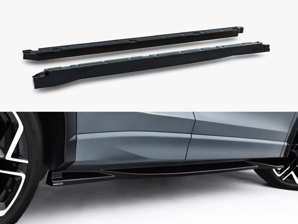 Maxton Design Side Skirt Diffusers Volkswagen Tiguan R-Line Mk3 1
