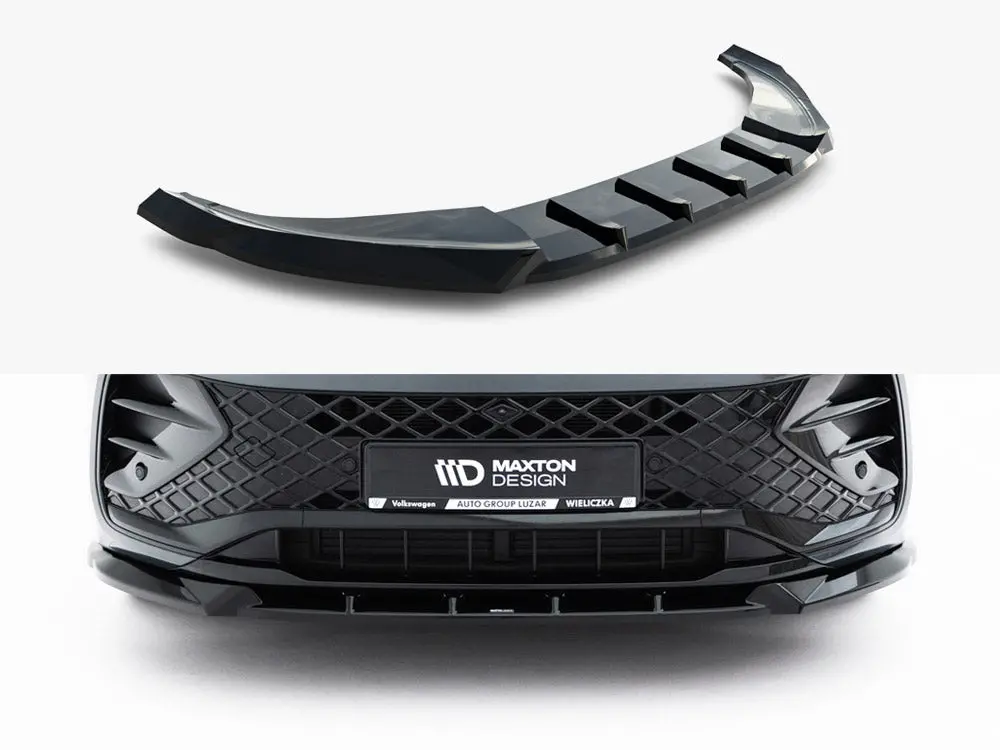 Maxton Design Front Splitter V.1 Volkswagen Tiguan R-Line Mk3 1