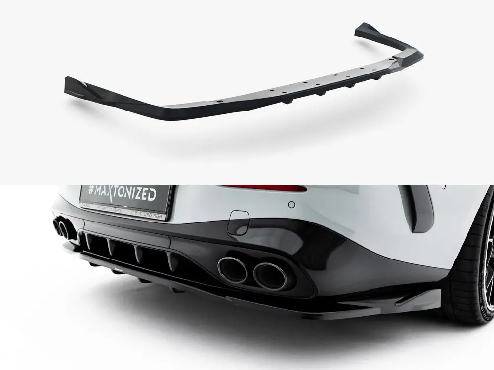 Maxton Design Rear Splitter (Vertical Bars) Mercedes-Amg Cle 53 Aero C236 1