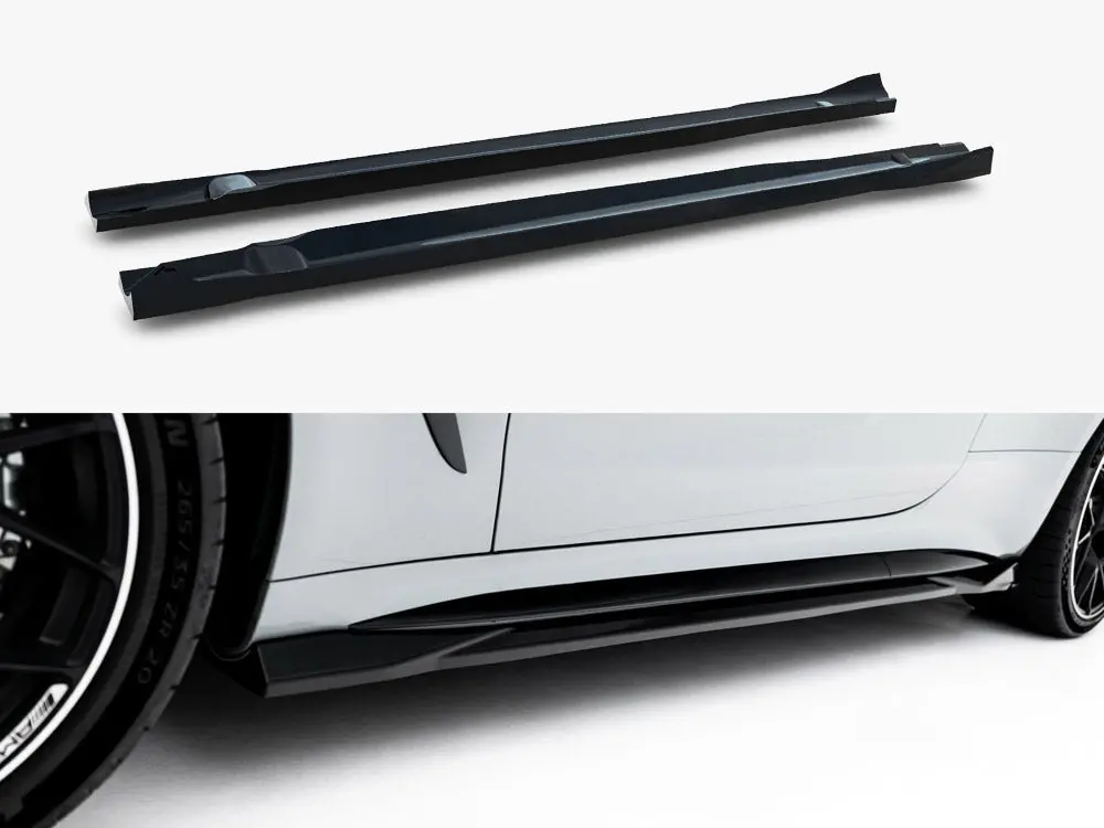 Maxton Design Side Skirt Diffusers Mercedes-Amg Cle 53 Aero C236 1