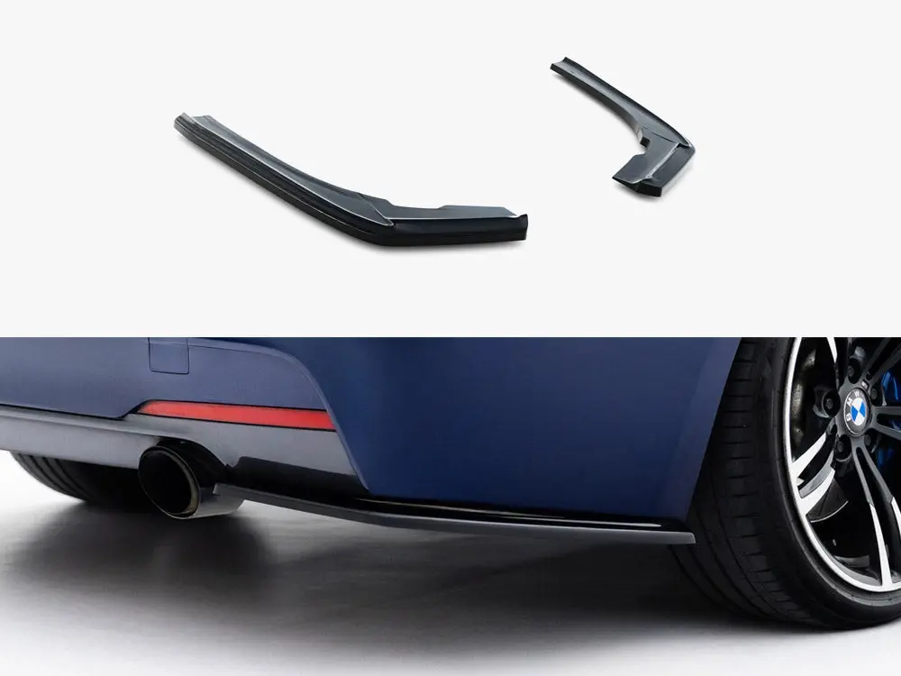 Maxton Design Rear Side Splitters Bmw 3 M-Pack Sedan / Touring F30 / F30 Facelift / F31 / F31 Facelift 1