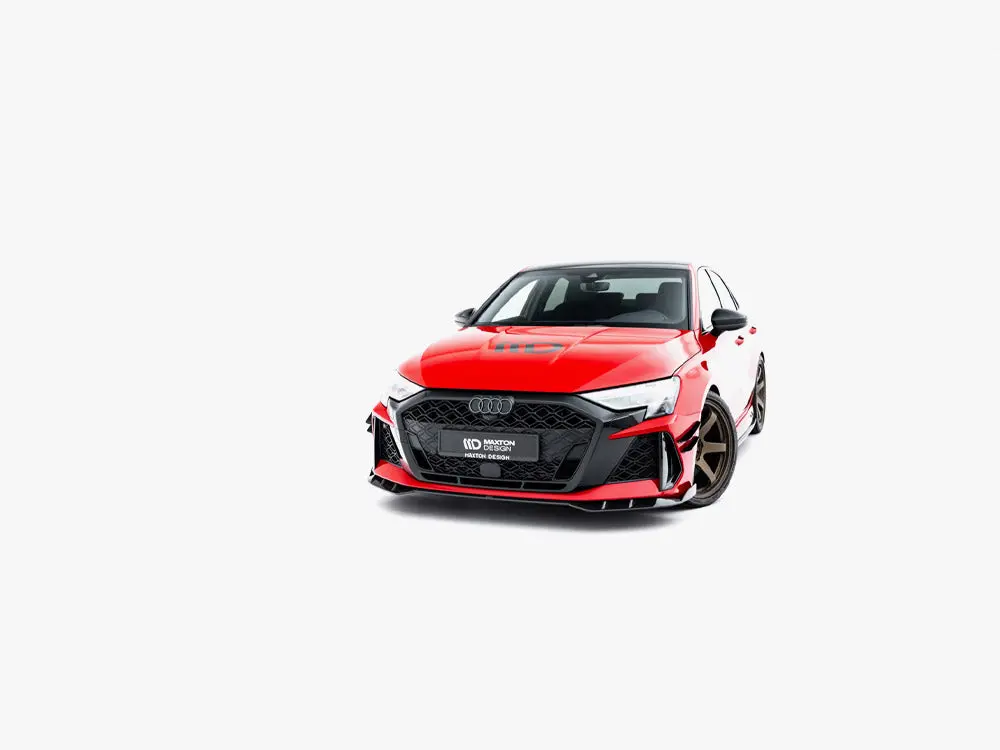 Maxton Design Prepreg Carbon Fiber Front Splitter Audi Rs3 Sedan / Sportback 8Y Facelift 2