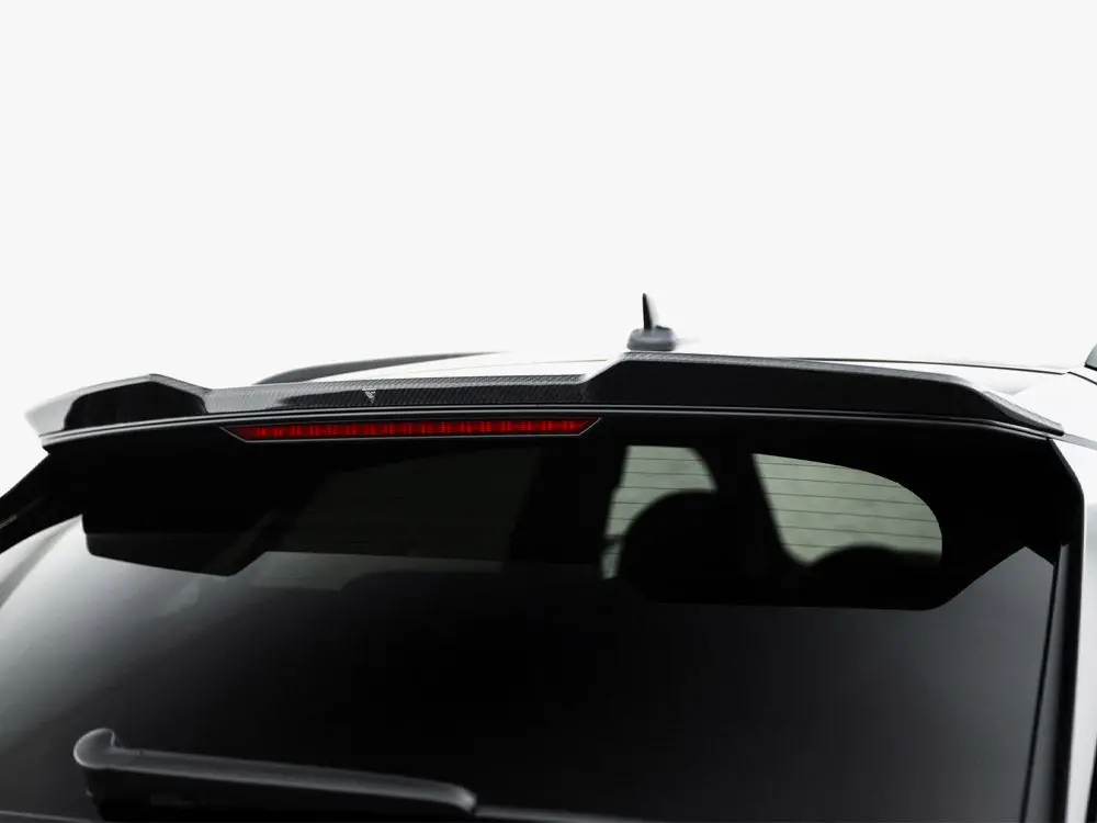 Maxton Design Carbon Fiber Tailgate Spoiler (Upper) Audi Sq8 / Q8 S-Line Mk1 Facelift 2