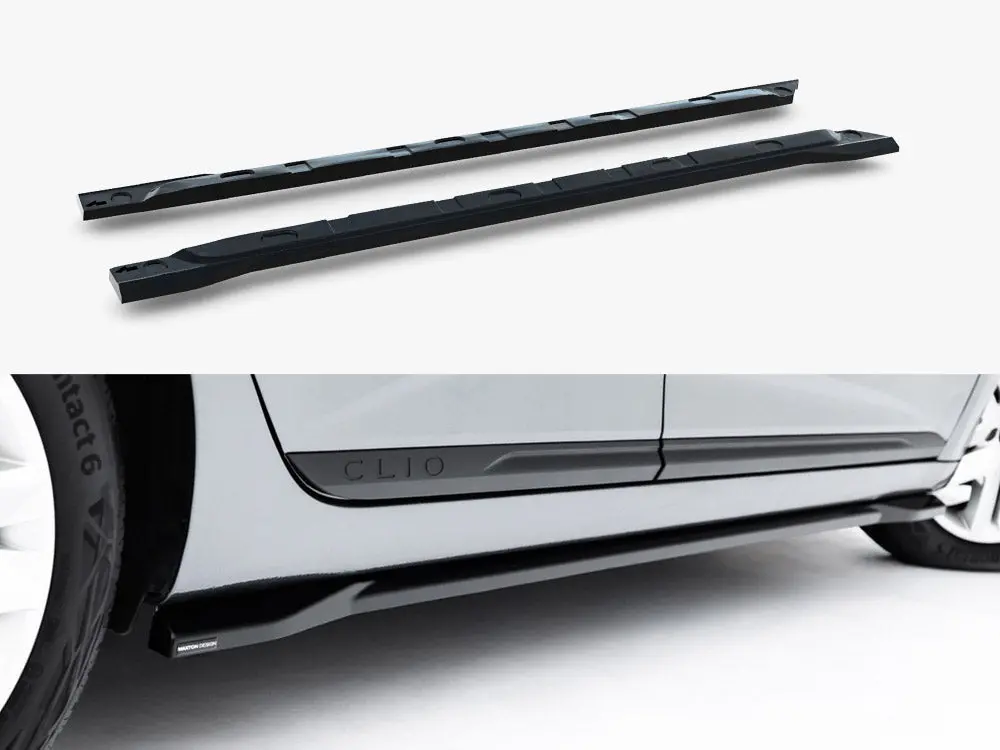 Maxton Design Side Skirt Diffusers Renault Clio Mk5 Facelift 1