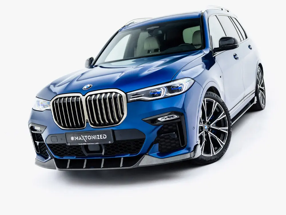 Maxton Design Prepreg Carbon Fiber Front Splitter Bmw X7 M-Pack G07 2
