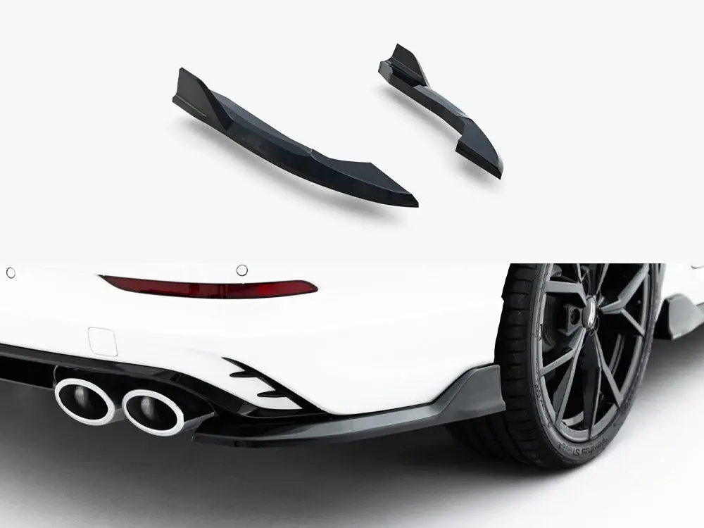 Maxton Design Rear Side Splitters V.1 Volkswagen Golf R Variant Mk8 Facelift 1