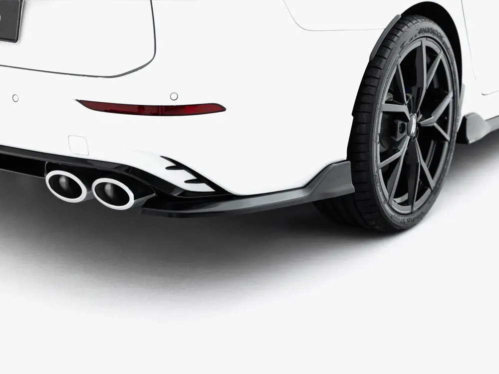 Maxton Design Rear Side Splitters V.1 Volkswagen Golf R Variant Mk8 Facelift 2