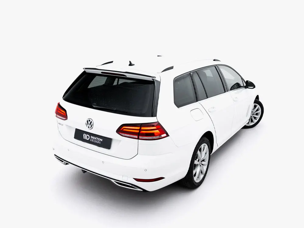 Maxton Design Spoiler Cap Vw Golf 7 / 7 Facelift R / R-Line Estate 2