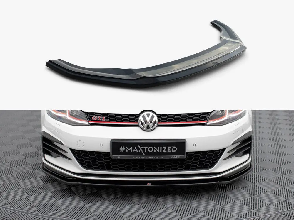 Maxton Design Front Splitter V.2 Volkswagen Golf Gti / Gtd Mk7 Facelift 1
