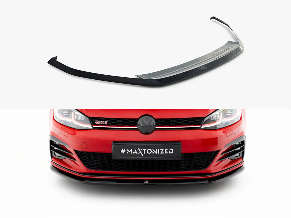 Maxton Design Front Splitter V.3 Volkswagen Golf Gti / Gtd Mk7 Facelift 1