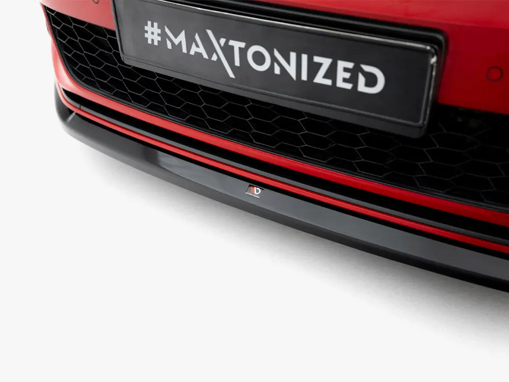 Maxton Design Front Splitter V.3 Volkswagen Golf Gti / Gtd Mk7 Facelift 2
