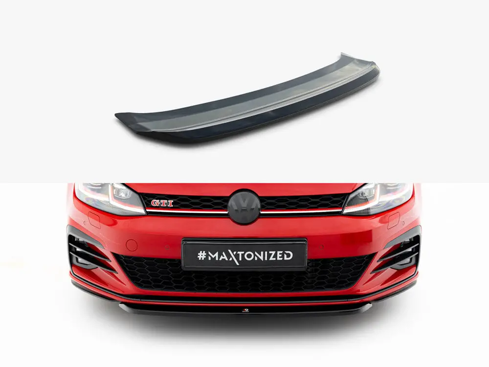 Maxton Design Front Splitter V.5 Volkswagen Golf Gti / Gtd Mk7 Facelift 1