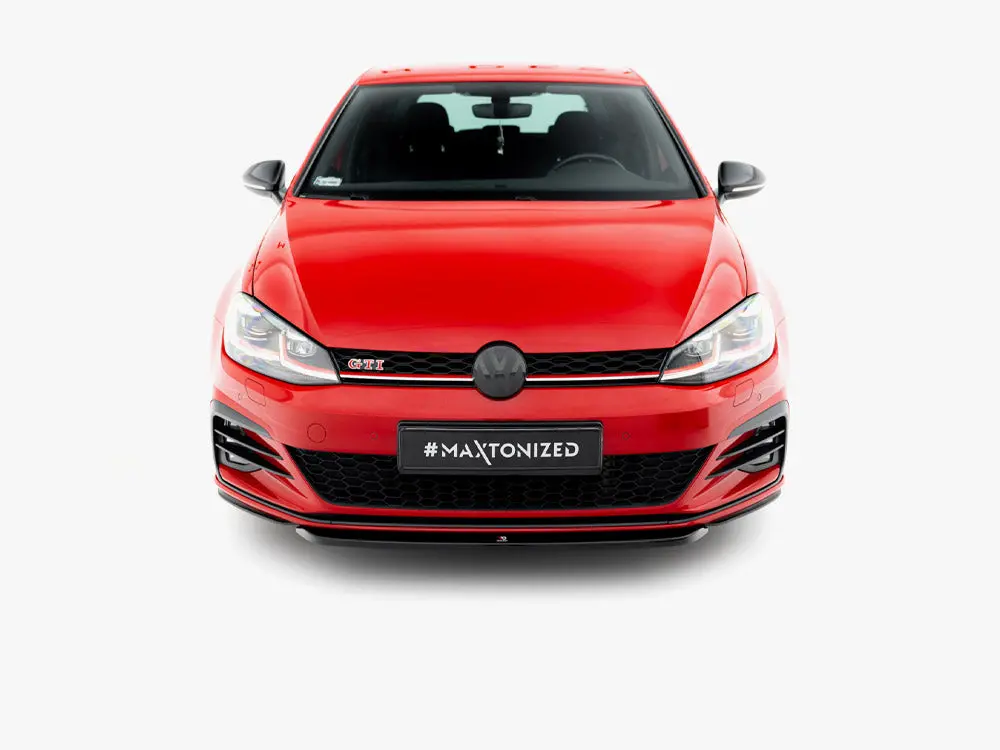 Maxton Design Front Splitter V.5 Volkswagen Golf Gti / Gtd Mk7 Facelift 2