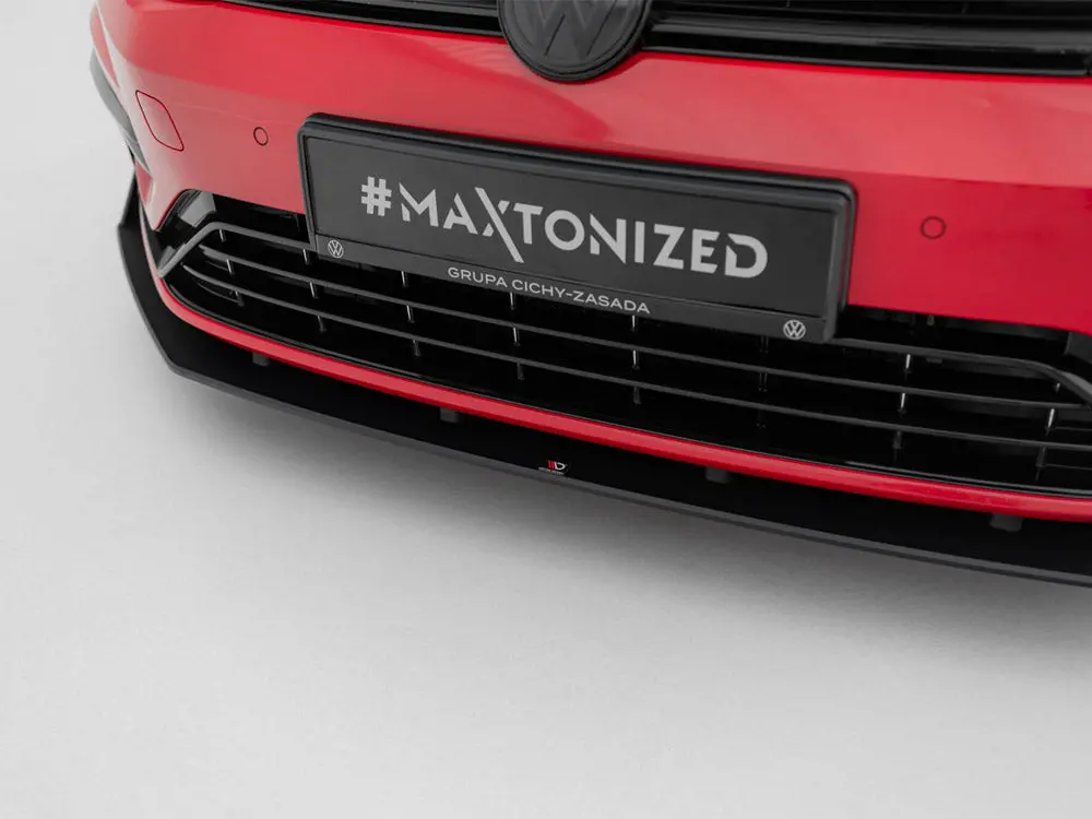Maxton Racing Front Splitter V.2 Vw Golf 7 R / R-Line Facelift 2