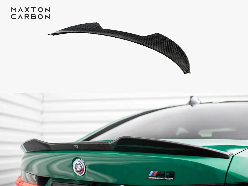 Carbon Fiber Tailgate Spoiler Bmw M3 G80 1