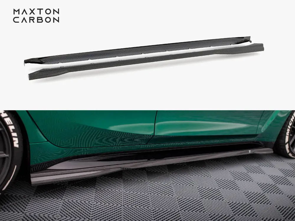 Carbon Fiber Side Skirts Bmw M3 G80 1