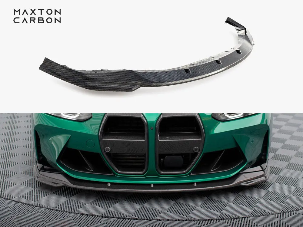 Maxton Design Carbon Fiber Front Splitter V.2 Bmw M3 Sedan / Touring G80 / G81 1