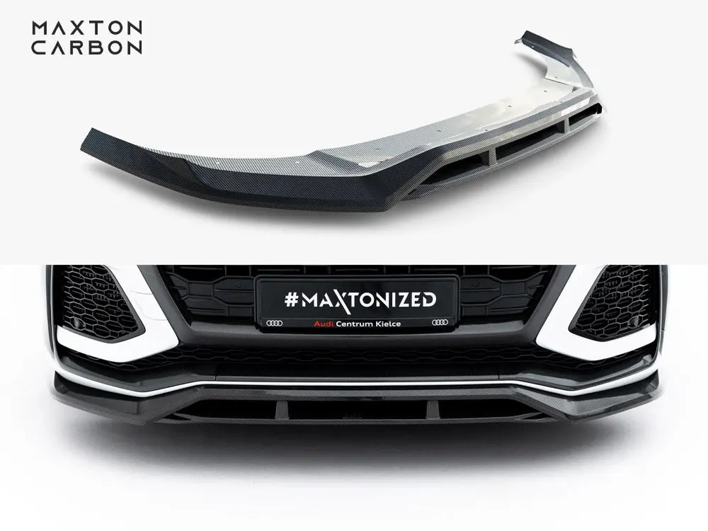 Carbon Fiber Front Splitter Audi Rsq8 Mk1 1