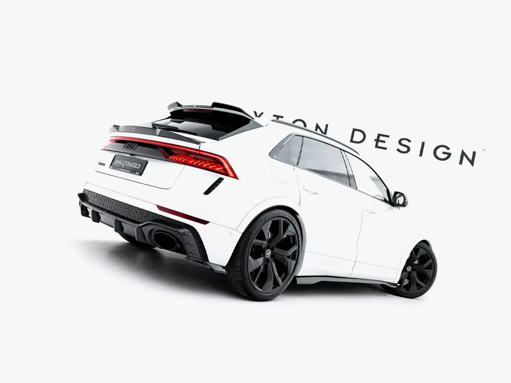 Carbon Fiber Rear Side Splitters Audi Rsq8 Mk1 2