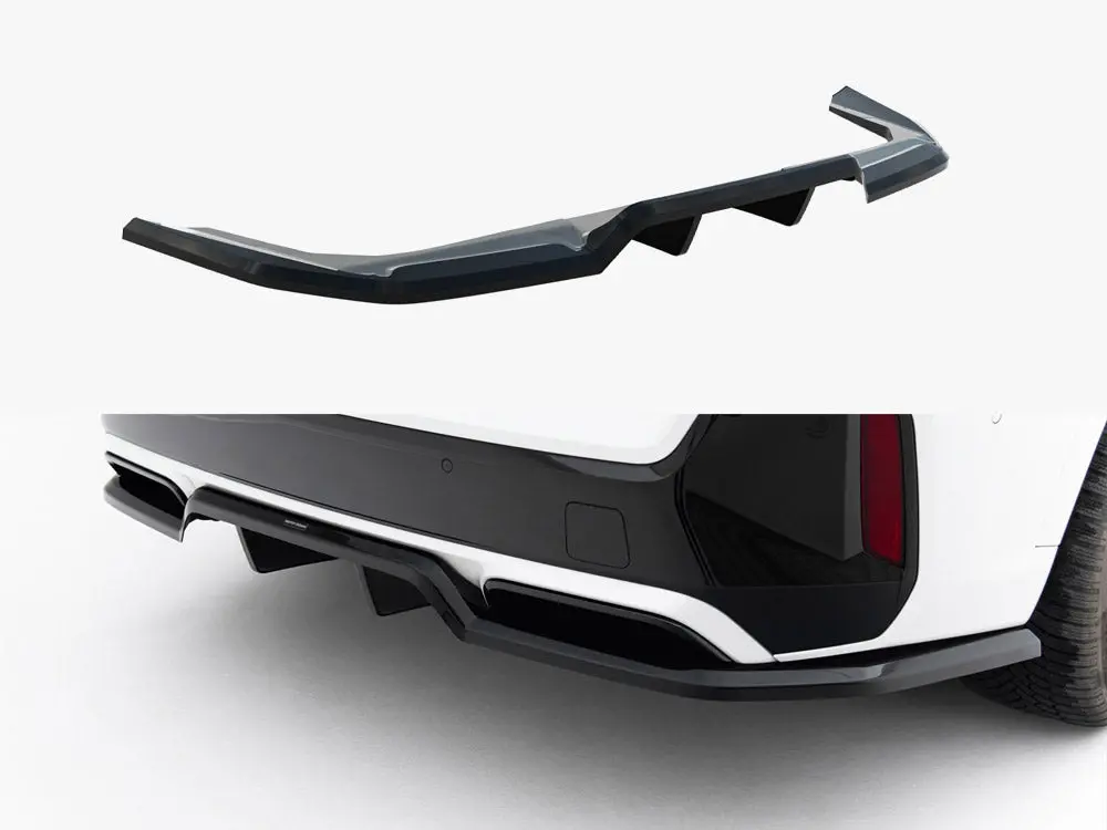 Maxton Design Rear Splitter (Vertical Bars) Bmw X1 M-Pack U11 1