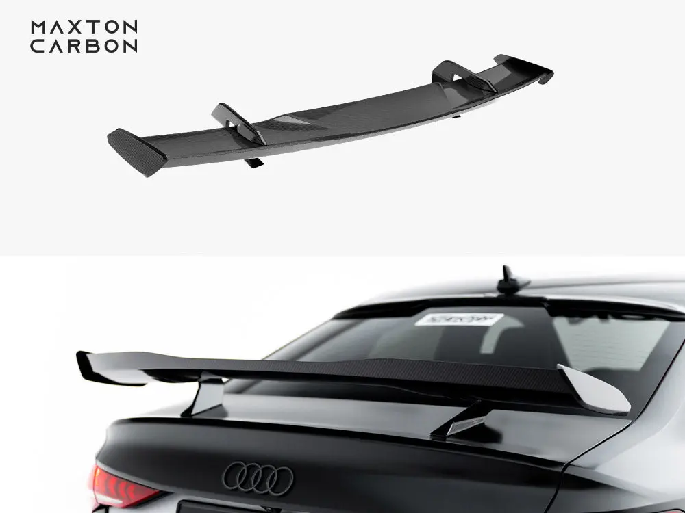 Maxton Design Carbon Spoiler Audi A3 / A3 S-Line / S3 / Rs3 Sedan 8Y / 8Y Facelift 1