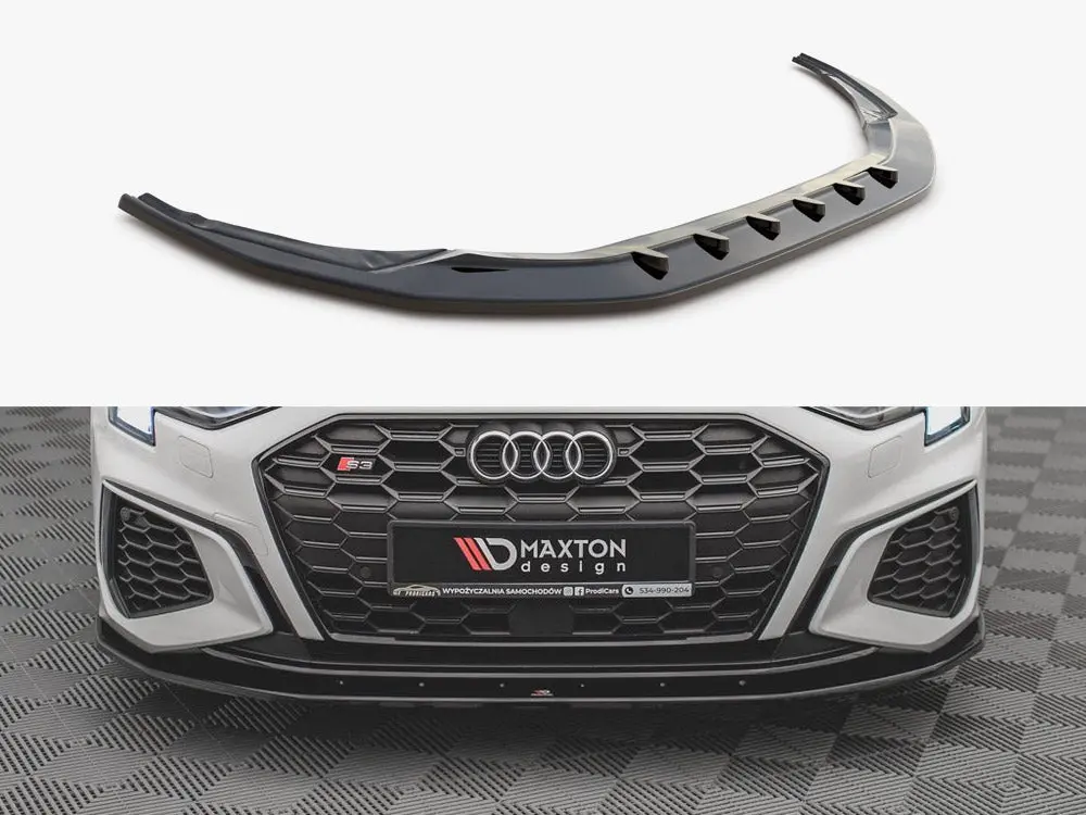 Maxton Design Front Splitter V.1 Audi S3 / A3 S-Line 8Y (2020-) 1