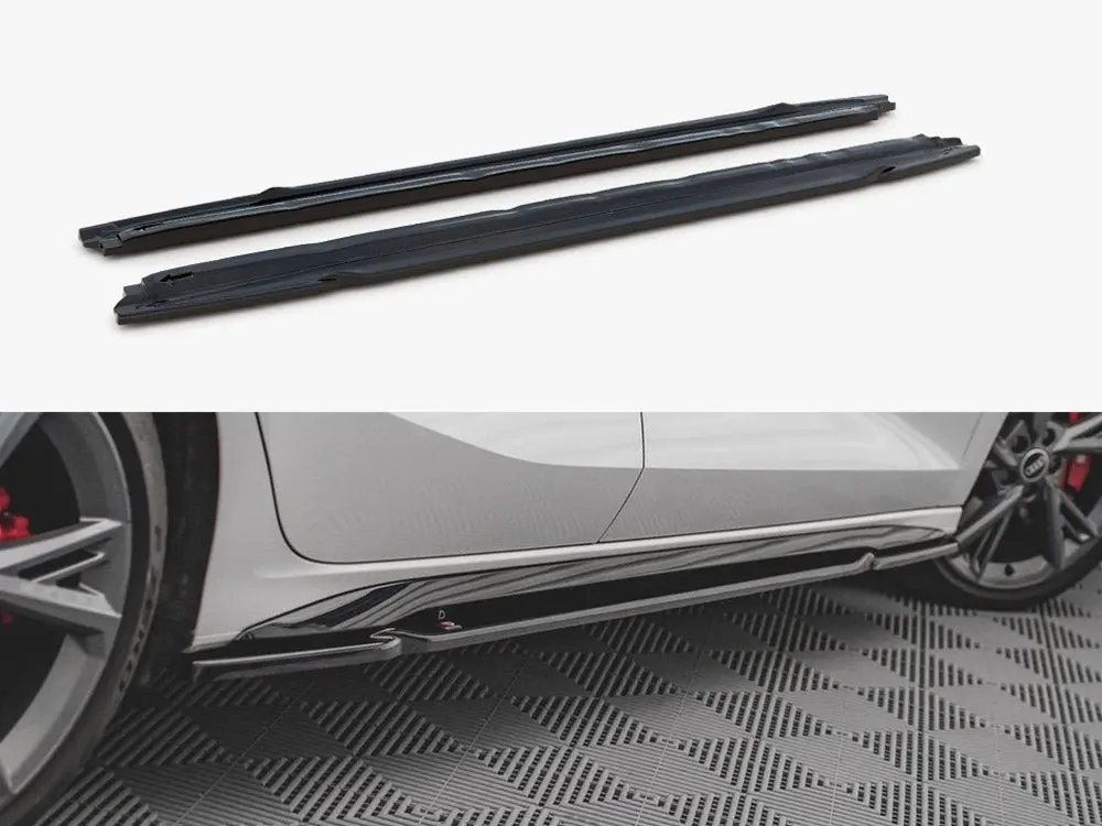 Maxton Design Side Skirts Diffusers Audi S3 / A3 S-Line 8Y (2020-) 1