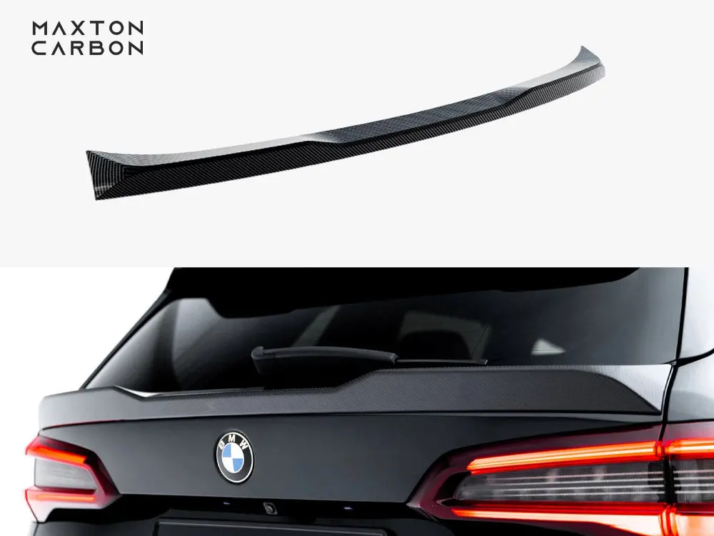 Maxton Design Prepreg Carbon Fiber Tailgate Spoiler (Lower) Bmw X5 M-Pack G05 1