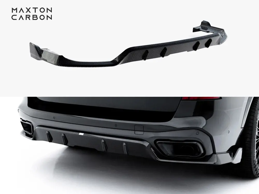 Maxton Design Prepreg Carbon Fiber Rear Diffuser Bmw X5 M-Pack G05 1