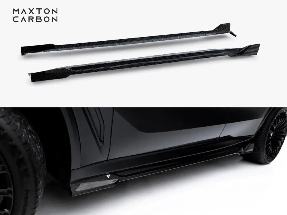 Maxton Design Prepreg Carbon Fiber Side Skirts Bmw X5 M-Pack G05 1