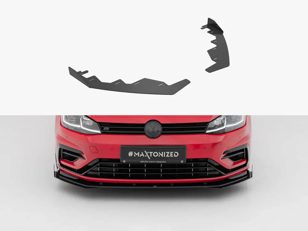 Maxton Design Flaps Vw Golf 7 R / R-Line Facelift 1